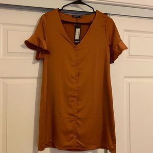 Nasty Gal Dresses - Nasty Gal Burnt Orange Dress Nasty Gal Dresses - Nasty Gal Burnt Orange Dress